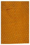 Bandhani cotton Blouse material with attractive dots (Mustard) - 65513A, Blouse - Swadeshi Boutique