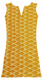 Ikat handloom Cotton Salwar Tops/Kurti material - (56060A) - Tops Swadeshi Boutique