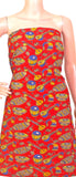 Kalamkari crepe Silk Salwar Tops/Kurti material (26073C)*SALE 40% OFF* - Tops Swadeshi Boutique