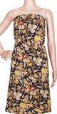 Kalamkari Cotton Salwar Tops/Kurti material with Parrots - Black(K26003A)*Kids Size - Intro Offer* - Swadeshi Boutique