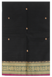 Chettinad handloom cotton saree with buta (30797A) - Sarees Swadeshi Boutique