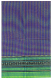 Chettinad handloom cotton saree with buta - Purple (30844A) - Sarees Swadeshi Boutique