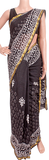 34372A - Batik cotton saree with a beautiful Attached blouse material *New Arrival* - Sarees Swadeshi Boutique