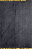 34375A - Batik cotton saree with a beautiful Attached blouse material *New Arrival* - Sarees Swadeshi Boutique