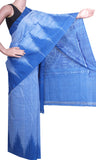 IKAT Handloom Cotton Saree with a beautiful temple border - 37039B - Swadeshi Boutique