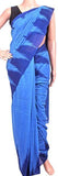 IKAT Handloom Cotton Saree with temple border & a matching Ikkat blouse - 37147C * Summer Offer Rs.100 Off * - Sarees Swadeshi Boutique