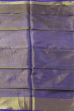 Uppada Silk saree (Tissue pattern) with a contrasting attached blouse - 38029A - Sarees Swadeshi Boutique