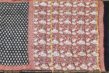 Chanderi Silk Saree pattern with Zari Border for all-time use (41047B) - Sarees Swadeshi Boutique
