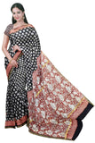Chanderi Silk Saree pattern with Zari Border for all-time use (41047B) - Sarees Swadeshi Boutique