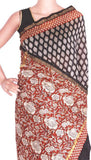Chanderi Silk Saree pattern with Zari Border for all-time use (41047B) - Sarees Swadeshi Boutique