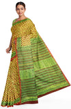 Chanderi Silk Saree pattern with Zari Border for all-time use (41048B) - Sarees Swadeshi Boutique