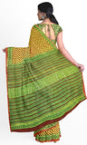 Chanderi Silk Saree pattern with Zari Border for all-time use (41048B) - Sarees Swadeshi Boutique