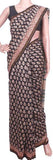Chanderi Silk Saree pattern with Zari Border for all-time use (41081B) - Sarees Swadeshi Boutique
