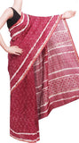 Chanderi Silk Saree pattern with Zari Border for all-time use (41158A) - Sarees Swadeshi Boutique