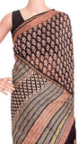 Chanderi Silk Saree pattern with Zari Border for all-time use (41176A) - Sarees Swadeshi Boutique