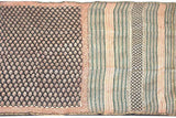 Chanderi Silk Saree pattern with Zari Border for all-time use (41176A) - Sarees Swadeshi Boutique