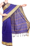 44014C - Soft cotton saree with temple border *New Collection*, Sarees - Swadeshi Boutique