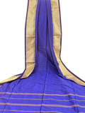 44014C - Soft cotton saree with temple border *New Collection*, Sarees - Swadeshi Boutique