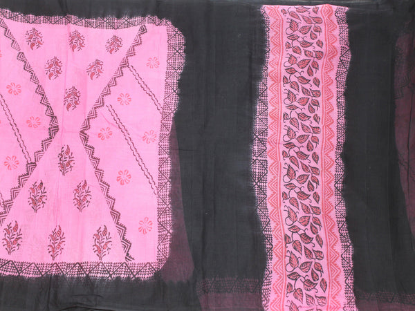 Pure Soft Cotton saree with beautiful pallu - 48018A - Sarees Swadeshi Boutique