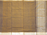 53005A - Mangalagiri Silk Cotton Saree with Zari Border *Exclusive Collection* - Sarees Swadeshi Boutique
