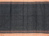 Ikkat Blouse material - Handloom Cotton with temple Design- [55072A] - Blouse Swadeshi Boutique