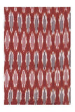 Ikkat Blouse material - Handloom Cotton with self design - [55090A] - Blouse Swadeshi Boutique
