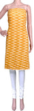 Ikat handloom Cotton Salwar Tops/Kurti material - (56018C) - Tops Swadeshi Boutique