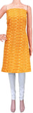 Ikat handloom Cotton Salwar Tops/Kurti material - (56079A) - Tops Swadeshi Boutique