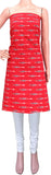 Ikat handloom Cotton Salwar Tops/Kurti material - (56085A) - Tops Swadeshi Boutique