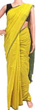 Silk Cotton plain saree with vibrant color combination and pompom lace in pallu- 61027A - Sarees Swadeshi Boutique