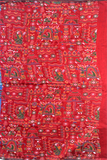 61065A - Silk Cotton saree with Madhubani print * Festival Collection * - Sarees Swadeshi Boutique