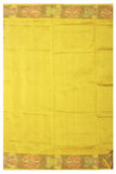 Tripura Pure Silk cotton sarees with attractive pallu and Pochampally Border - (64110A) - Sarees Swadeshi Boutique