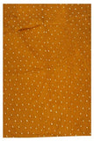 Bandhani cotton Blouse material with attractive dots (Mustard) - 65513A, Blouse - Swadeshi Boutique