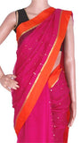 Silk Cotton saree with sequence work - 68002A * Sale 50% OFF * - Sarees Swadeshi Boutique