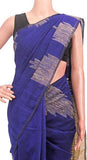 Silk Cotton saree with Sequence work - 68046A*New arrival! Rs.200 Off * - Sarees Swadeshi Boutique
