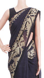 Linen Saree premium quality with beautiful Jamdhani Work - 76002A *Sale 40% Off* - Sarees Swadeshi Boutique