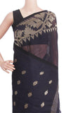 Linen Saree premium quality with beautiful Jamdhani Work - 76002A *Sale 40% Off* - Sarees Swadeshi Boutique