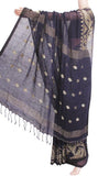 Linen Saree premium quality with beautiful Jamdhani Work - 76002A *Sale 40% Off* - Sarees Swadeshi Boutique