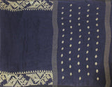 Linen Saree premium quality with beautiful Jamdhani Work - 76002A *Sale 40% Off* - Sarees Swadeshi Boutique