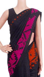 Linen Saree premium quality with beautiful Jamdhani Work - 76004A *Sale 40% Off* - Sarees Swadeshi Boutique