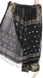 Linen Saree premium quality with beautiful Jamdhani Work - 76009A *Sale 40% Off* - Sarees Swadeshi Boutique
