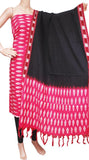 Ikat Cotton Salwar set material - 83007A (3 Piece - Tops, Bottom & Dhuppatta) *Intro price Rs.200 off* - Chudi Swadeshi Boutique