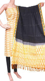 Ikat Cotton Salwar set material - 83008A (3 Piece - Tops, Bottom & Dhuppatta) *Intro price Rs.200 off* - Chudi Swadeshi Boutique