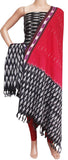 Ikat Cotton Salwar set material - 83015A (3 Piece - Tops, Bottom & Dhuppatta) *Intro price Rs.200 off* - Chudi Swadeshi Boutique