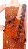 Ikat Handloom Cotton Salwar set material - 83079A (3 pc - Tops, Bottom & Dhuppatta), Chudi - Swadeshi Boutique