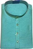 Traditional Raw Silk Kurta for men with beautiful look - 91016A - Kurta Swadeshi Boutique